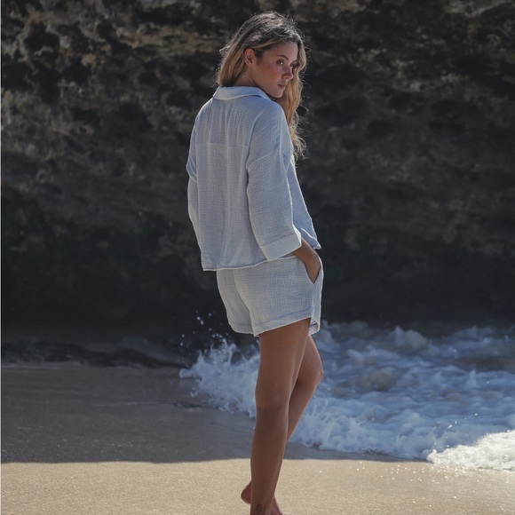 Echo Mini Shirt - Baby Blue - *NWT* - One Size - Picture 10 of 11